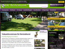 Tablet Screenshot of hertenhorst.nl